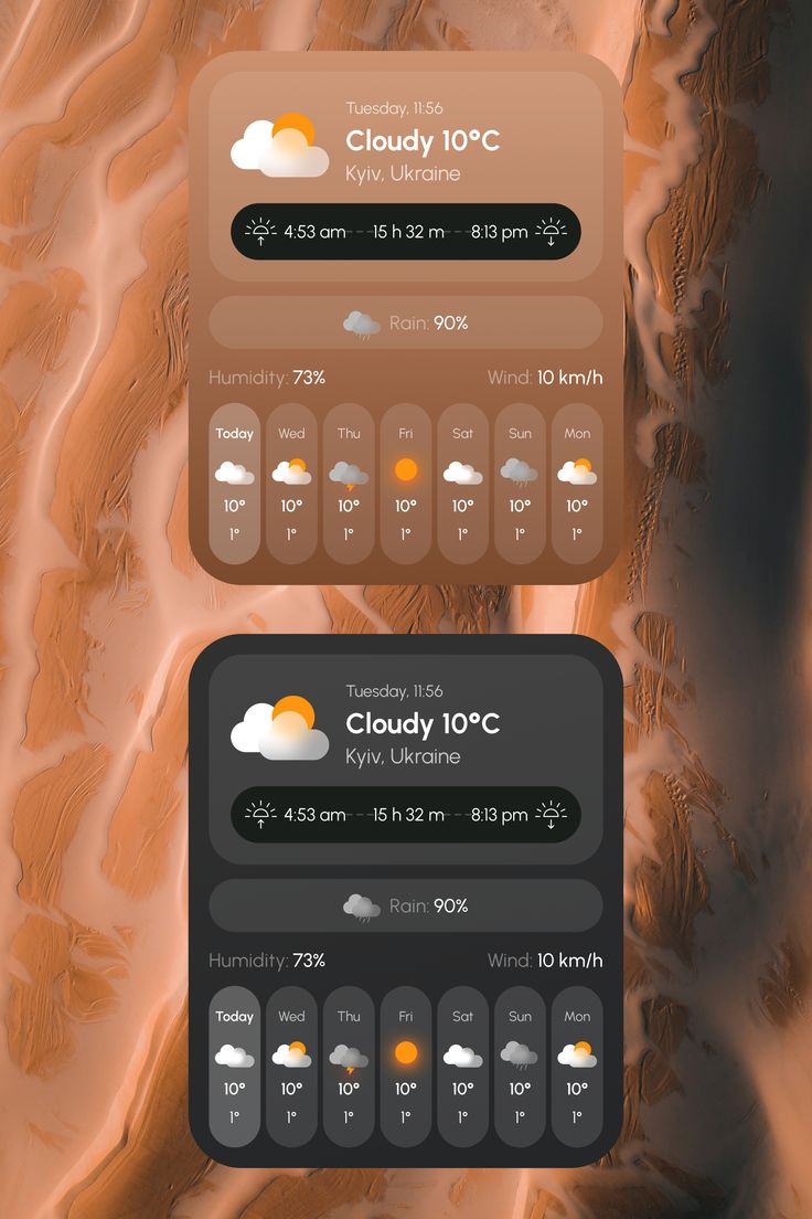 A simple Weather-app